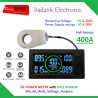 300V 400A DC Digital Power Meter Hall Sensor - Wh Ah Watt Volt Amp